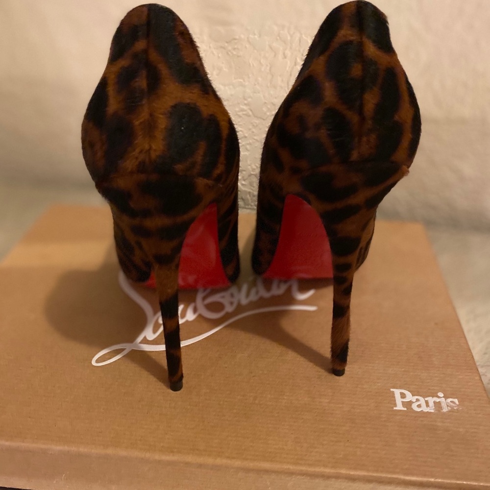Pre-owned LOUBOUTIN So Kate Pony Dark Leopard - Picture 4 of 8